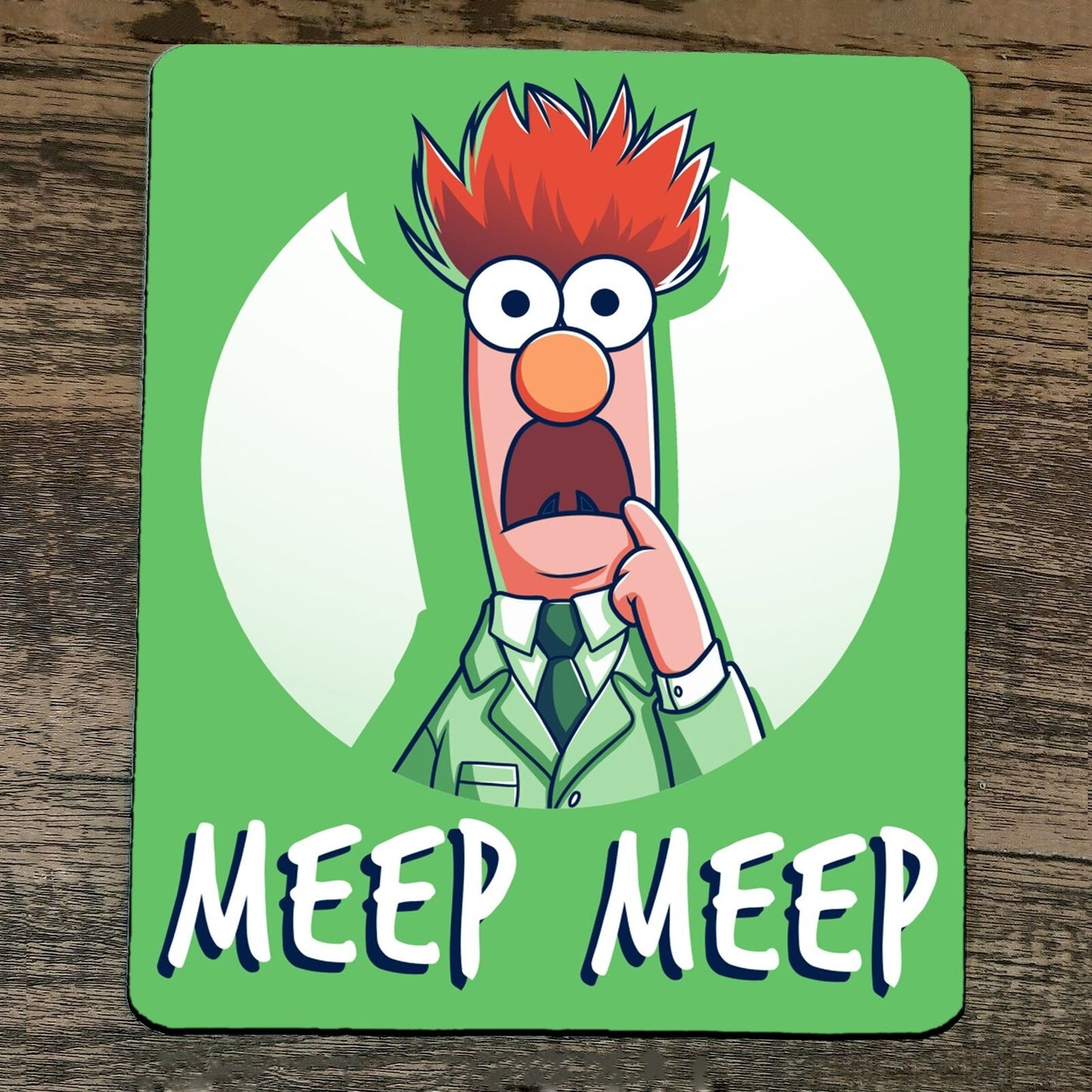 Mouse Pad Meep Meep Beaker Muppets