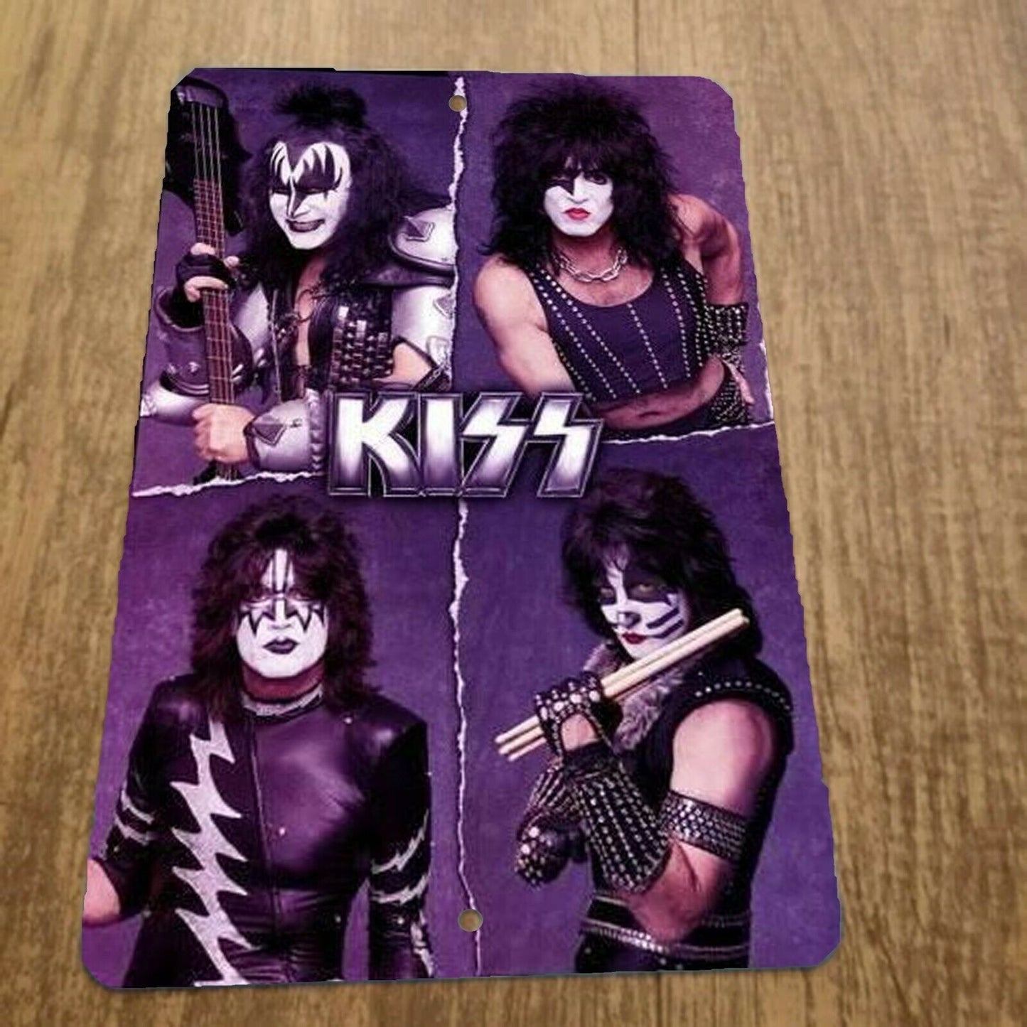 KISS Gene Simmons 8x12 Metal Wall Sign #2 Music
