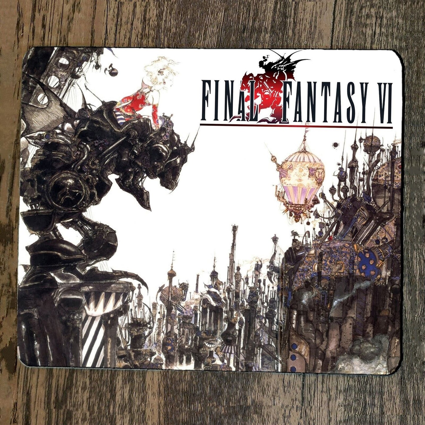 Mouse Pad FFVI Final Fantasy 6 Classic Arcade Video Game