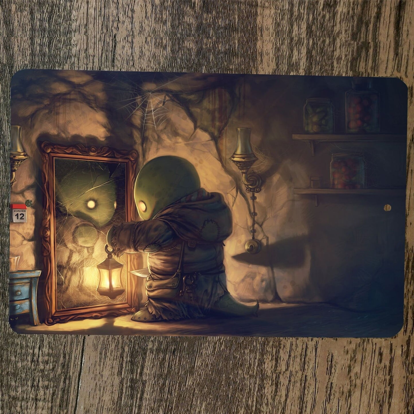 Dreaded Tonberry Final Fantasy 8x12 Metal Wall Video Game Sign Poster #3