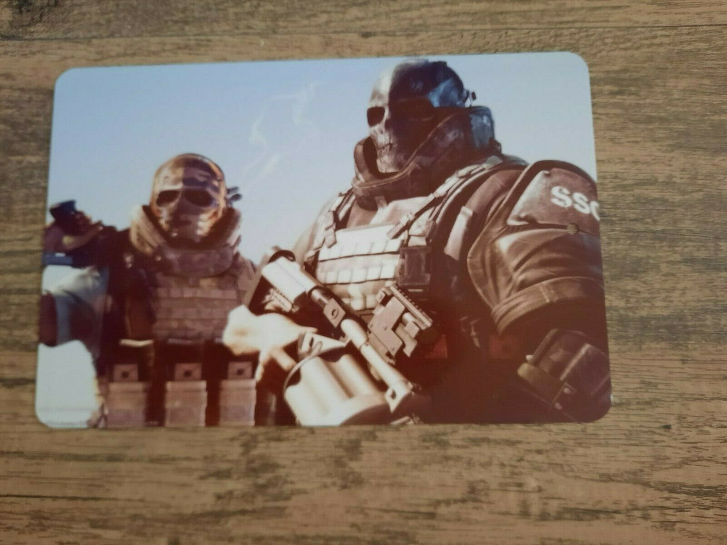 Army of Two Video Game 8x12 Metal Wall Sign Arcade