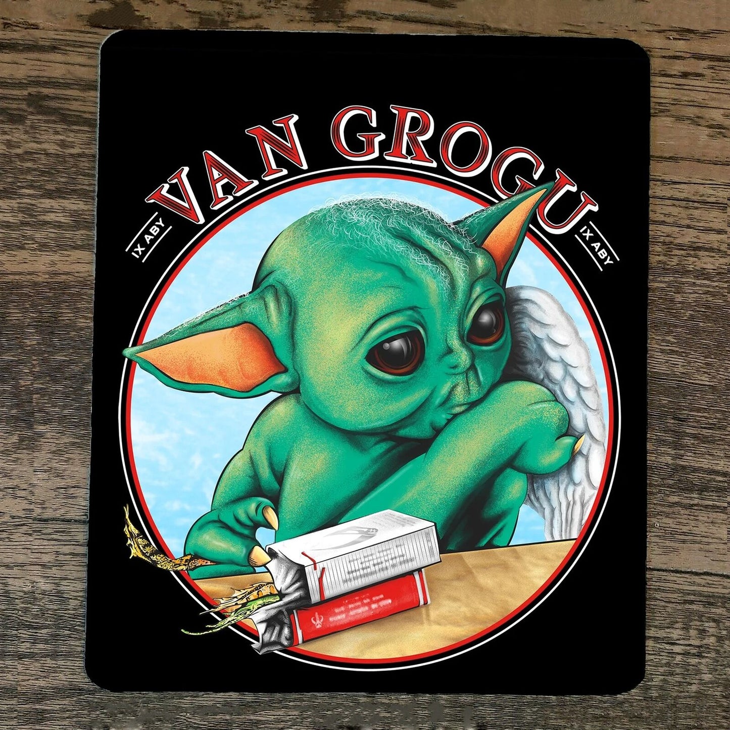 Mouse Pad Van Grogu Halen Star Wars