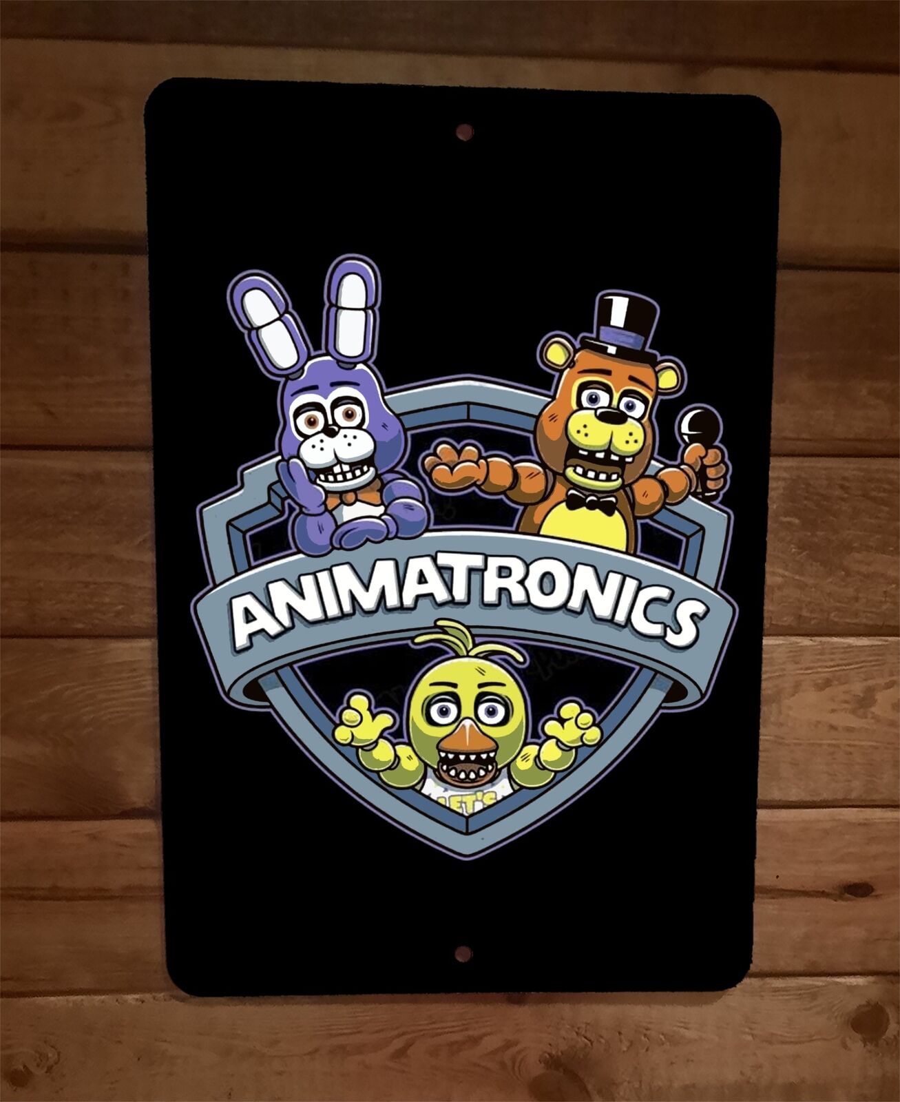 Animatronics 8x12 Metal Wall Animal Sign