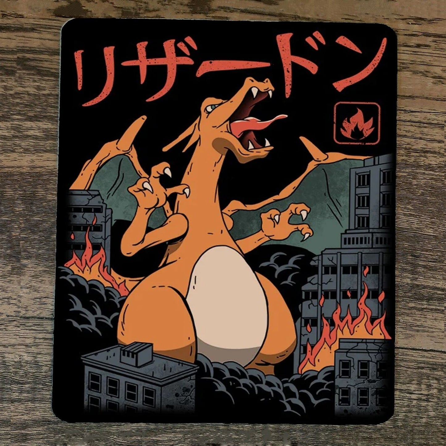 Mouse Pad Charizard Zilla Pokemon