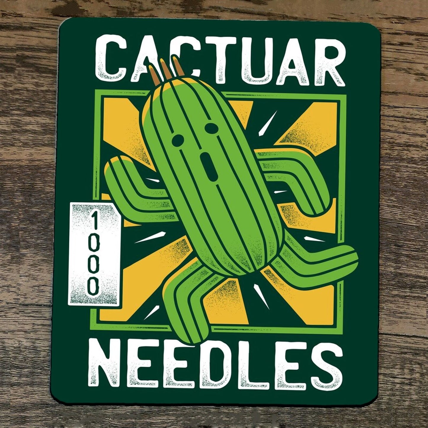 Mouse Pad Cactuar 1000 Needles Final Fantasy Video Game