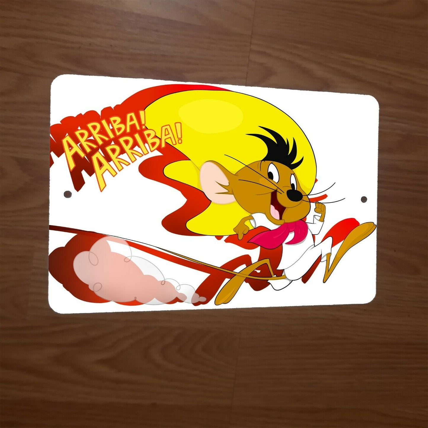 Speedy Gonzales Looney Tunes Arriba 8x12 Metal Wall Sign Classic Cartoon