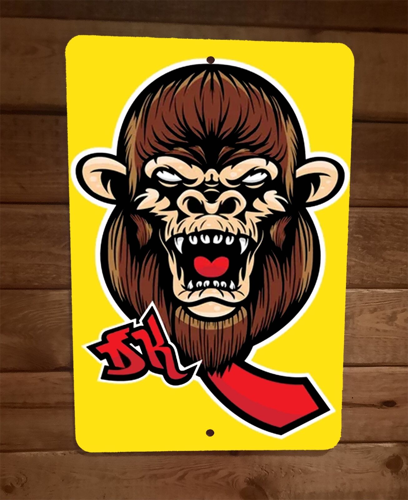 DK Donkey Kong 8x12 Metal Wall Sign Video Game