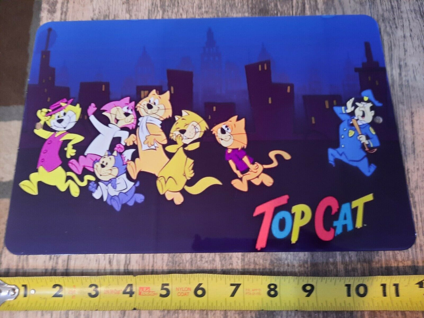 Top Cat 8x12 Metal Wall Sign Classic Cartoon Hanna Barbera