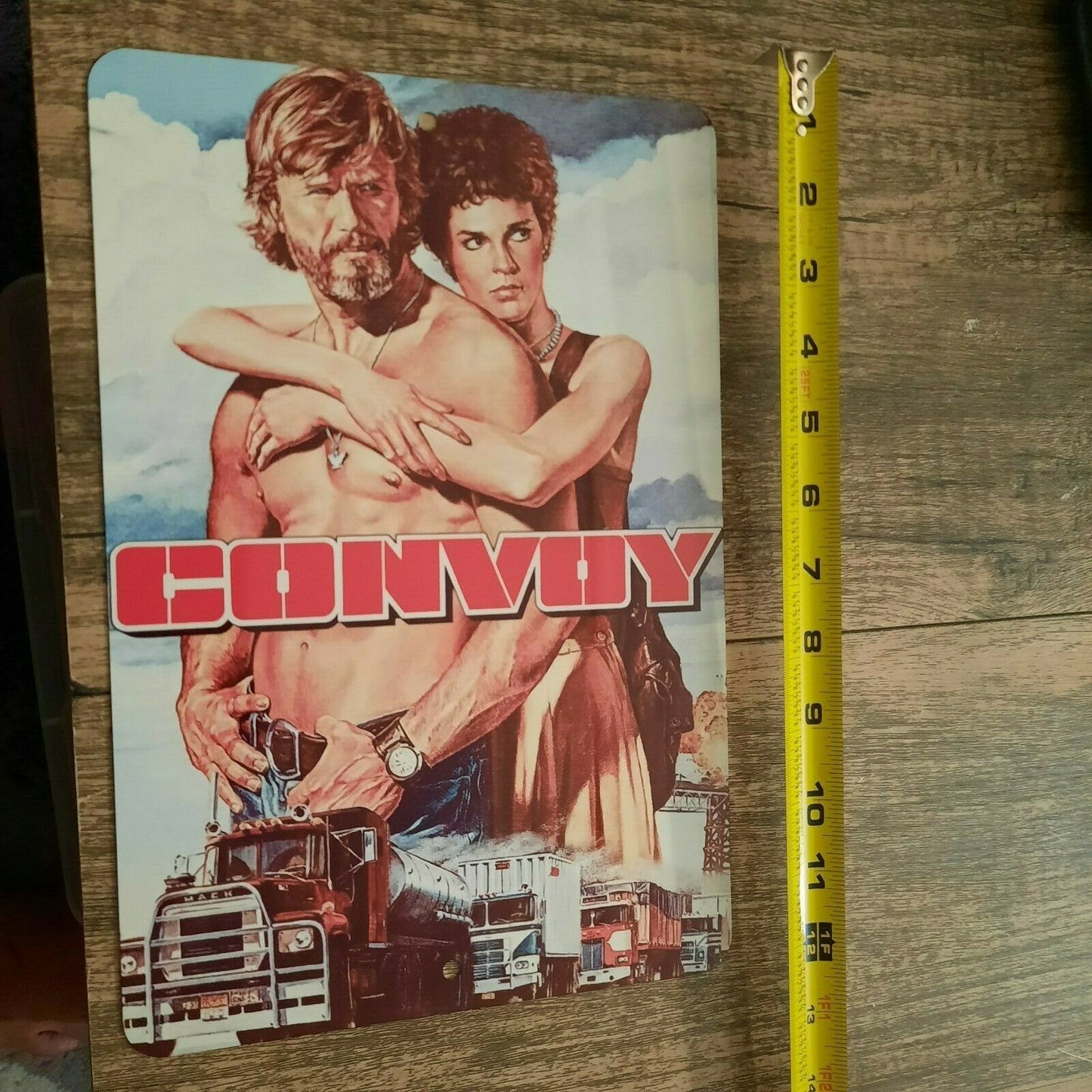 Convoy Action Movie Poster Artwork Cover 8x12 Metal Wall Sign