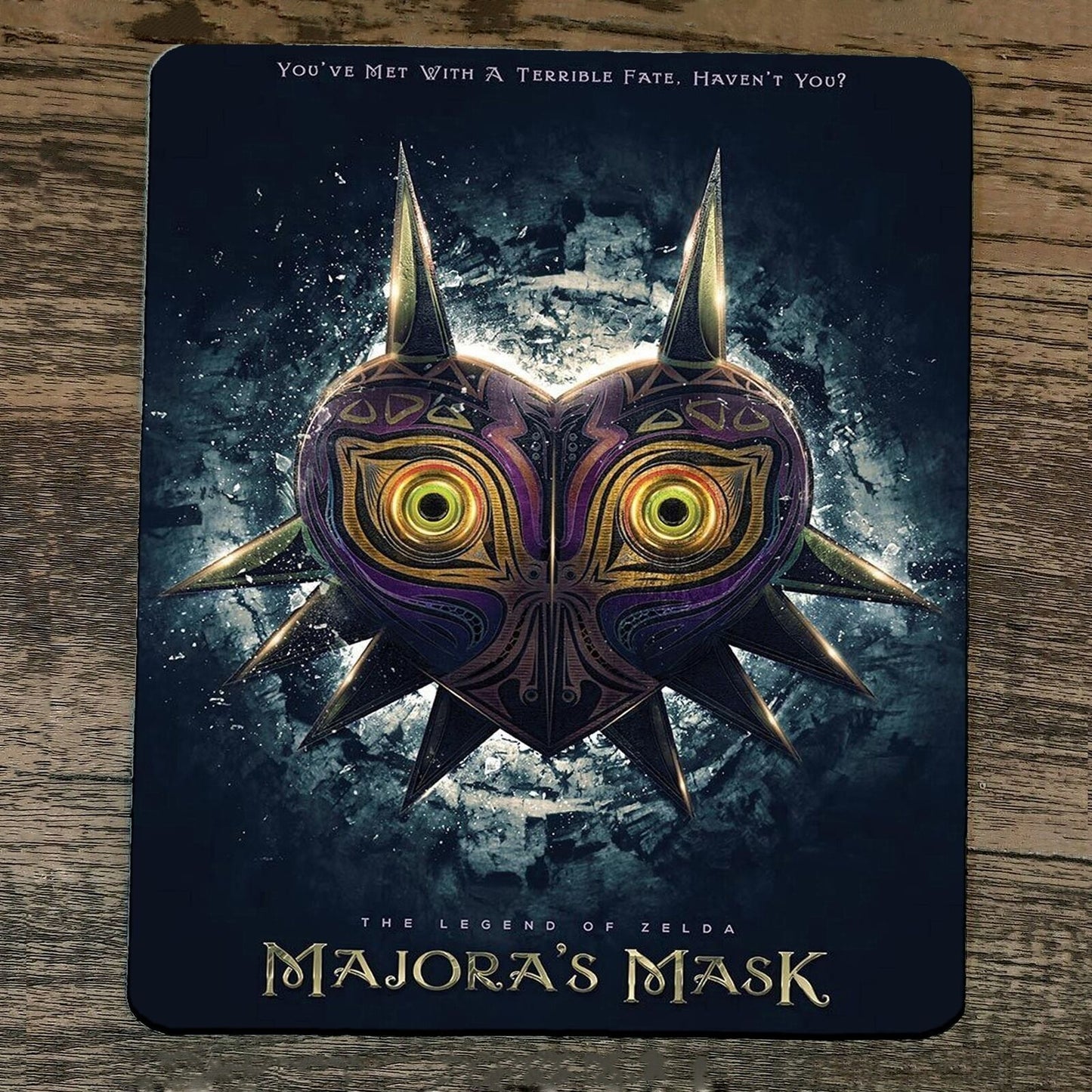 Mouse Pad Legend of Majoras Mask Classic Arcade Video Game Zelda