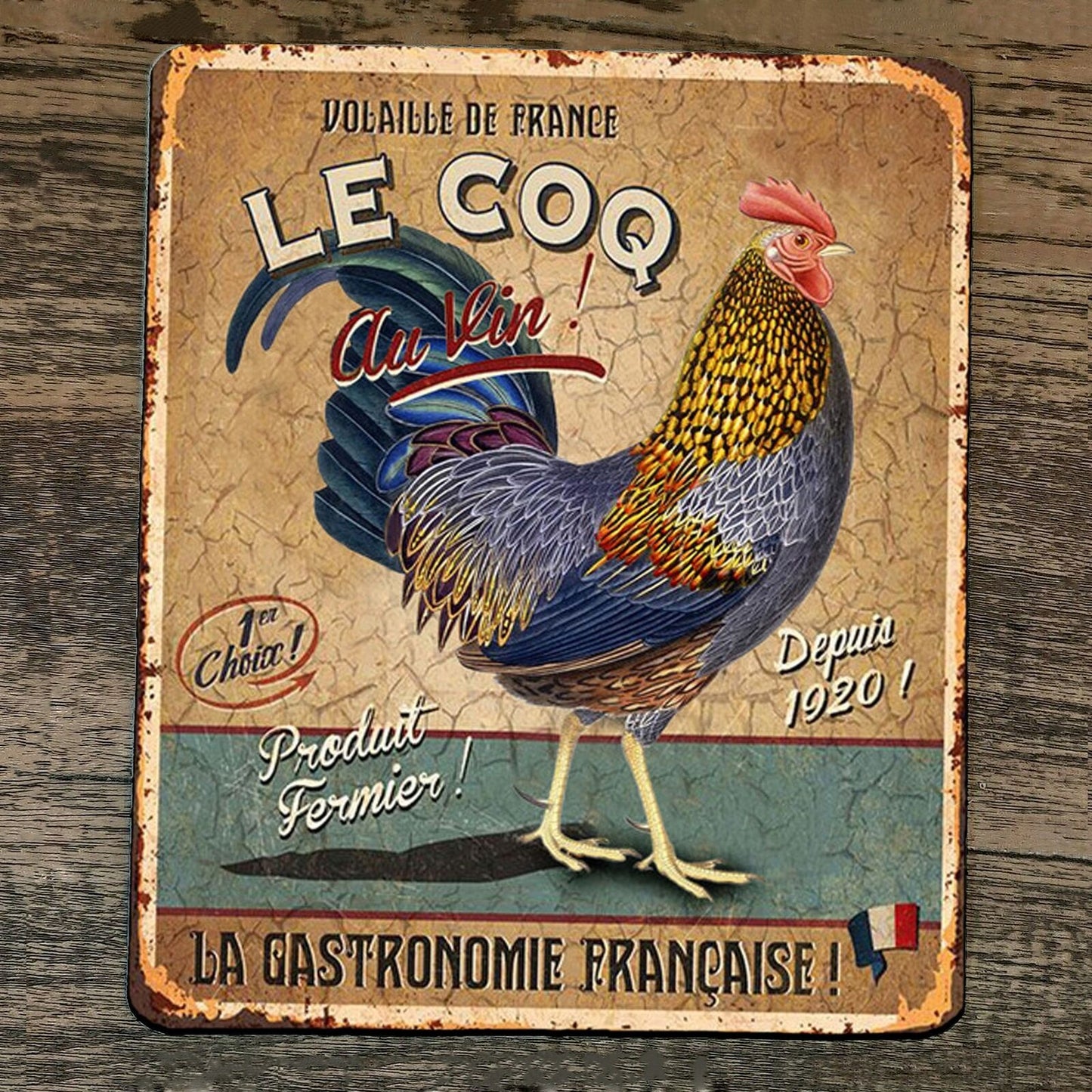 Mouse Pad Le Coq French Rooster