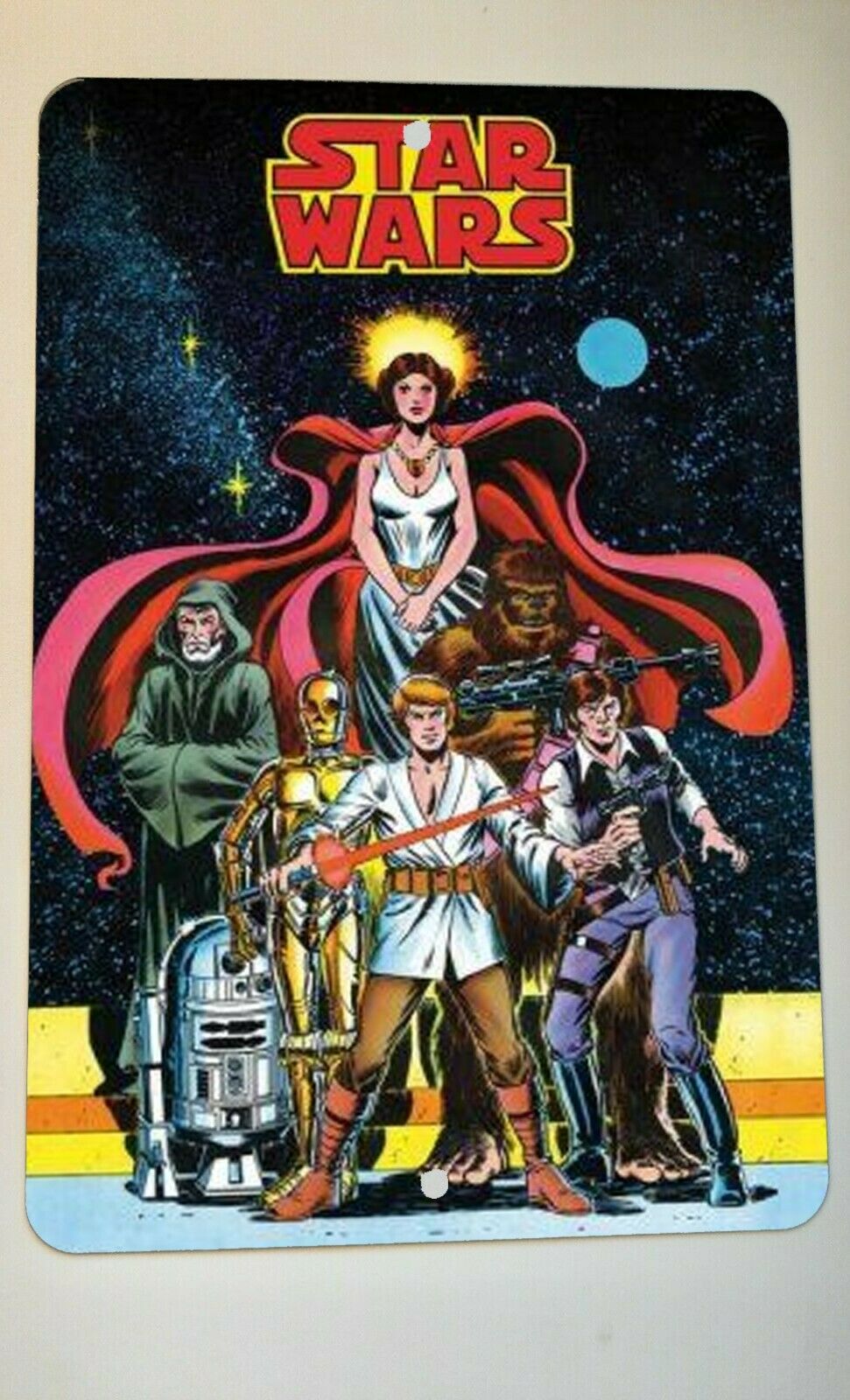 Star Wars Fan Art 8x12 Metal Wall Sign