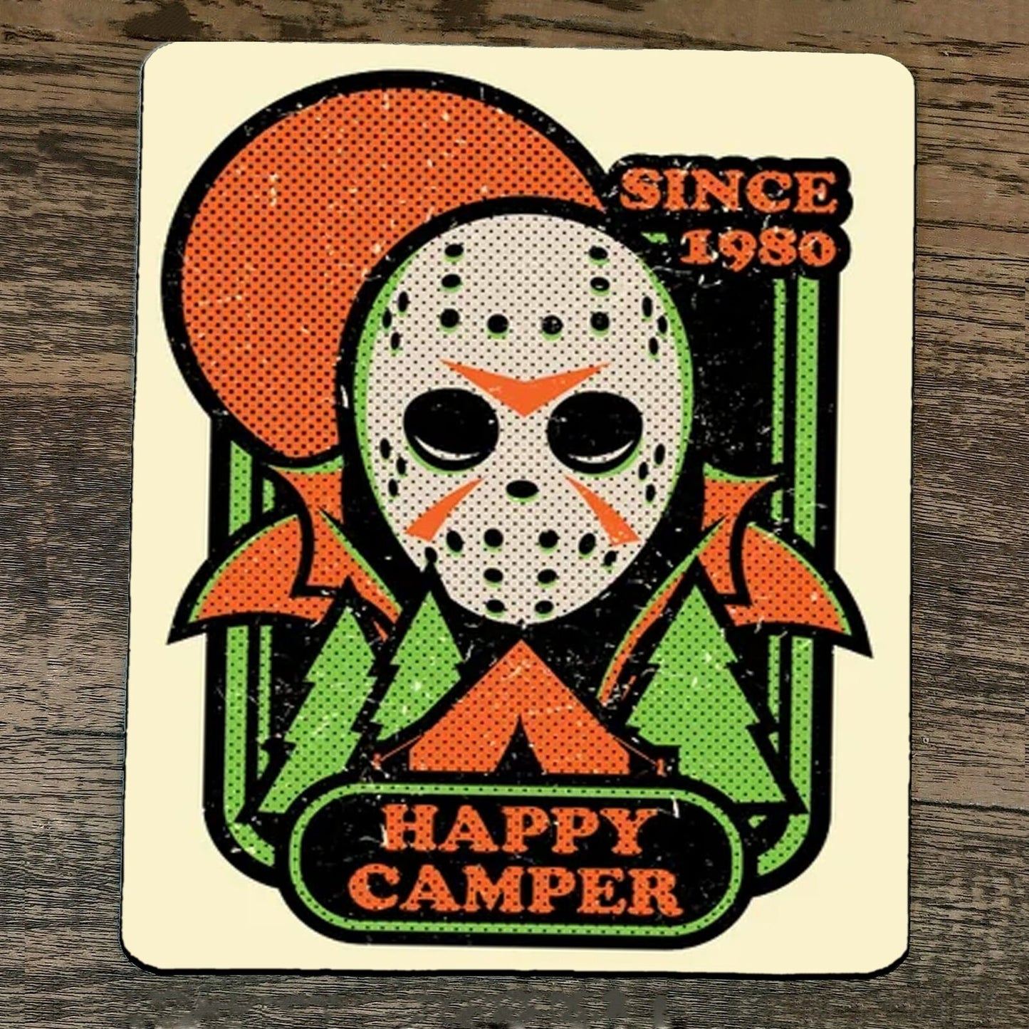Mouse Pad Happy Camper Since 1980 Friday the 13th