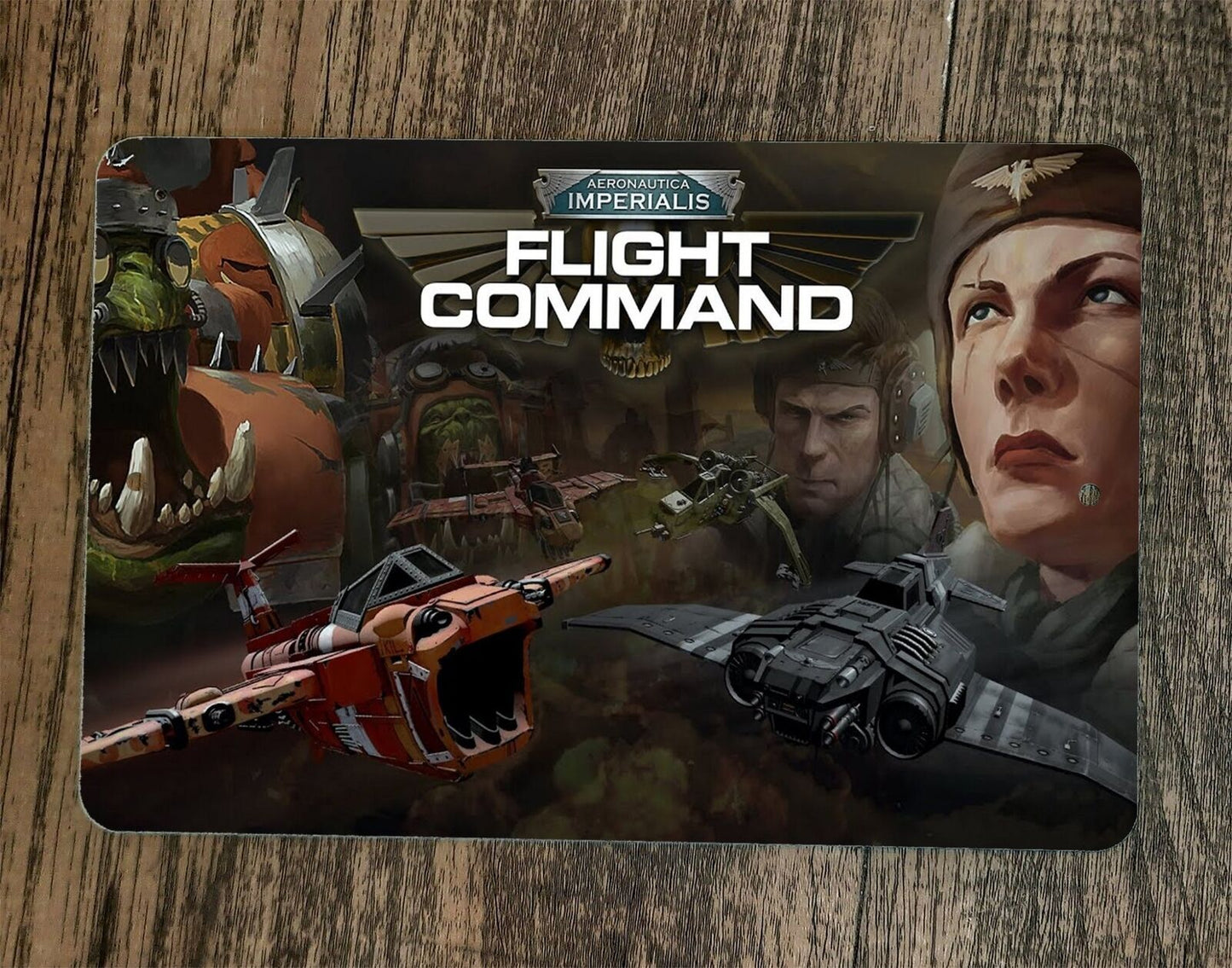 Aeronautica Imperialis Flight Command 8x12 Metal Wall Sign Video Game