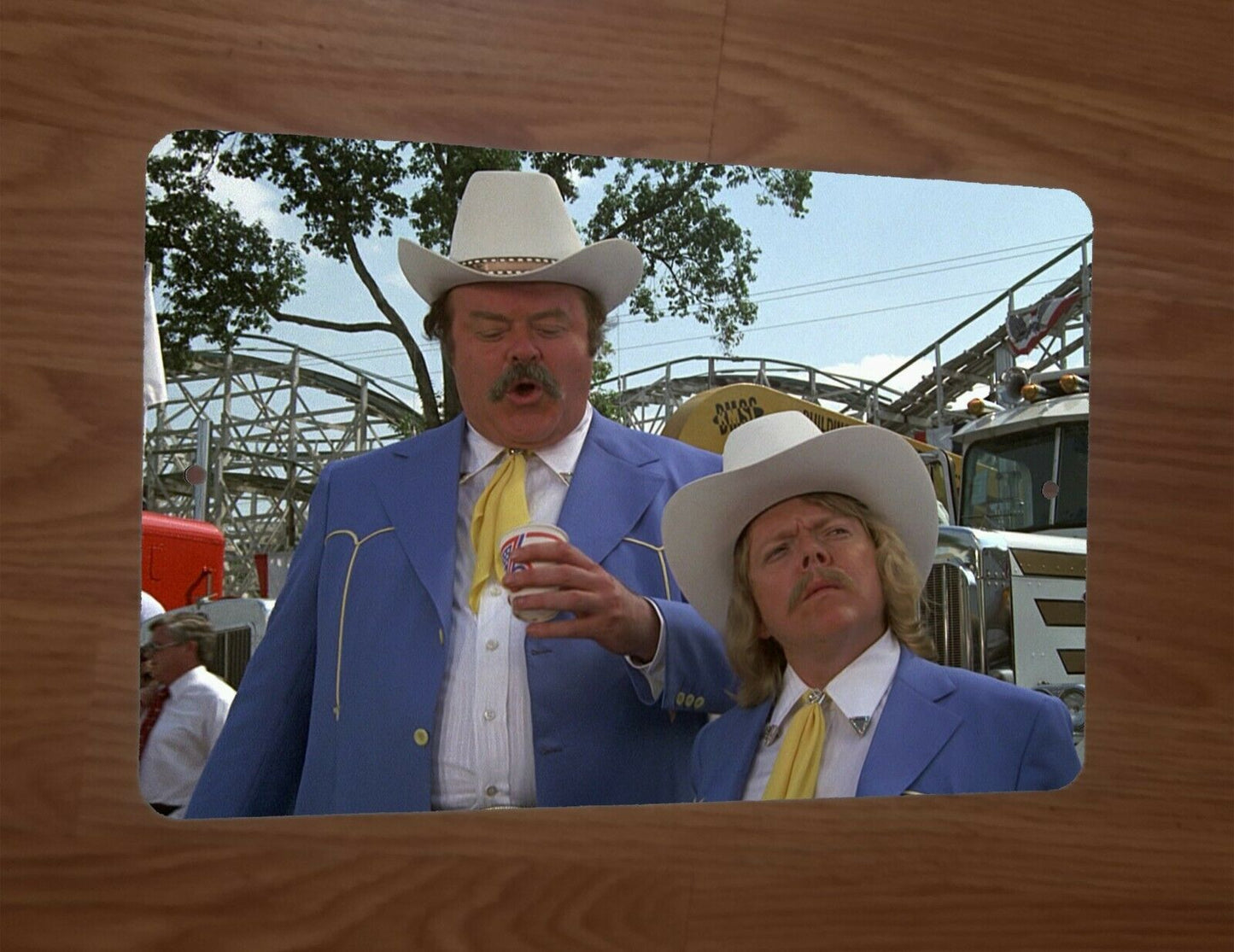 Enos Smokey and the Bandit 8x12 Metal Wall Western Movie Poster Sign