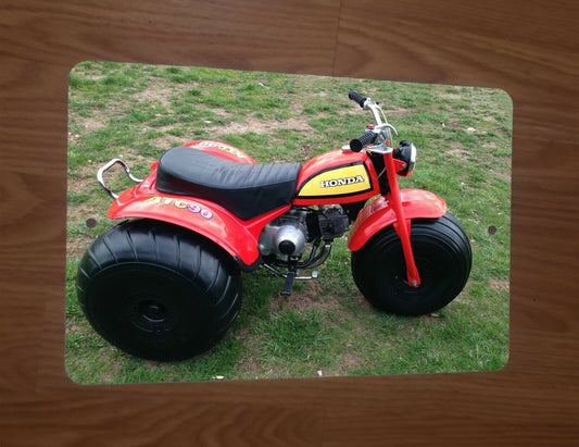 1970 Honda ATC 90 Bike 3 Wheeler ATV 8x12 Metal Wall Sign Garage Poster