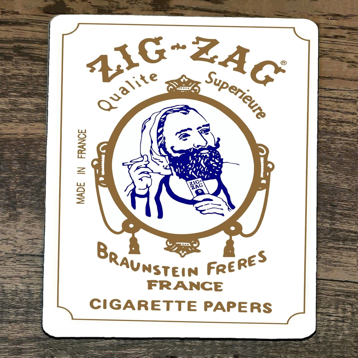 Mouse Pad Zig Zag Rolling Papers Weed 420