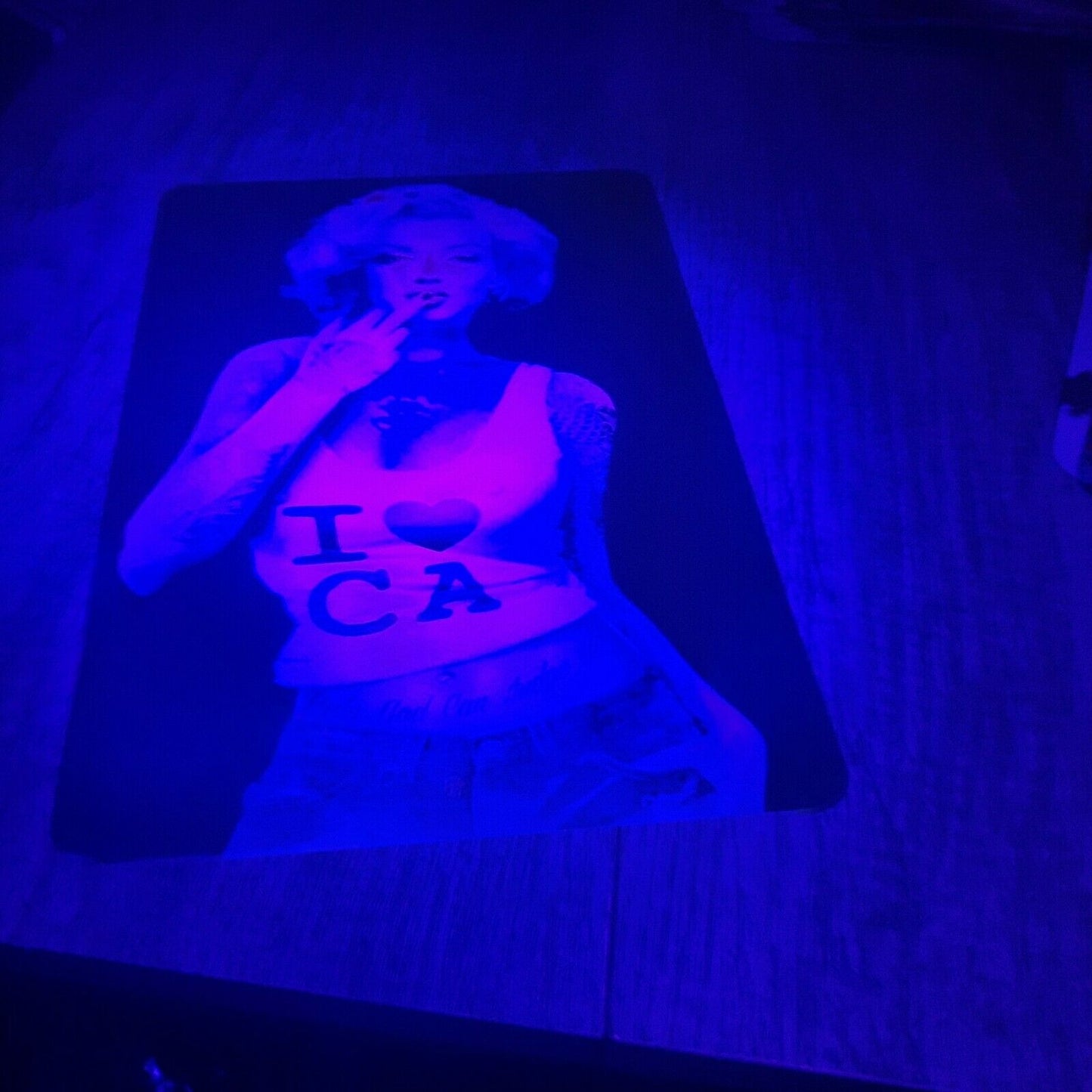 Marilyn Monroe I Love CS Misc Poster Style 8x12 Metal Wall Sign Movie Star