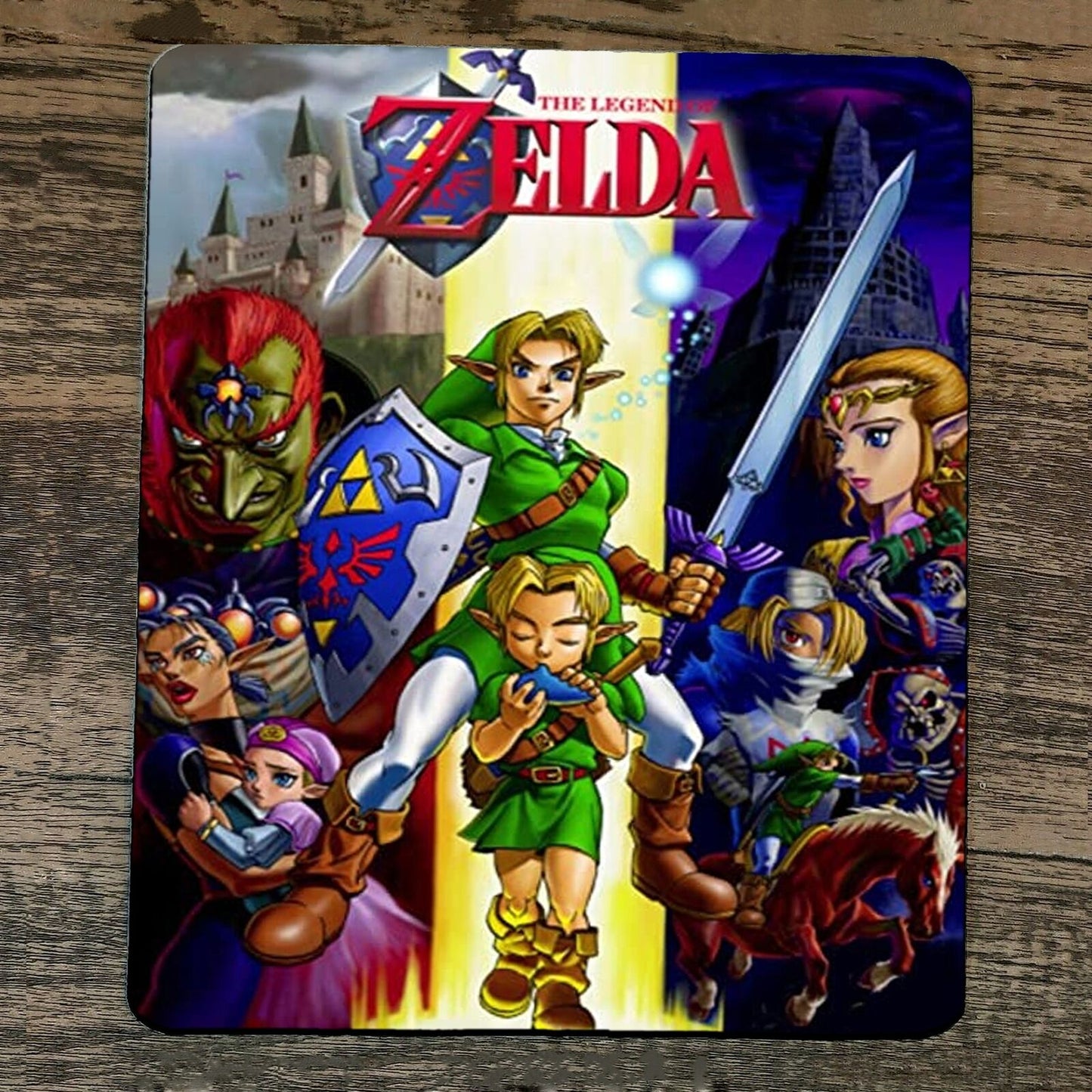 Mouse Pad Legend of Classic Arcade Video Game NES Zelda