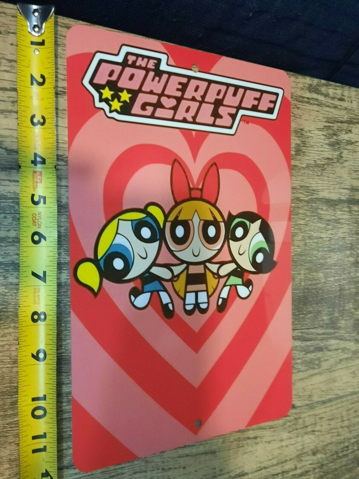 Powerpuff Girls Cartoon 8x12 Metal Wall Sign Girl Power Hanna Barbera