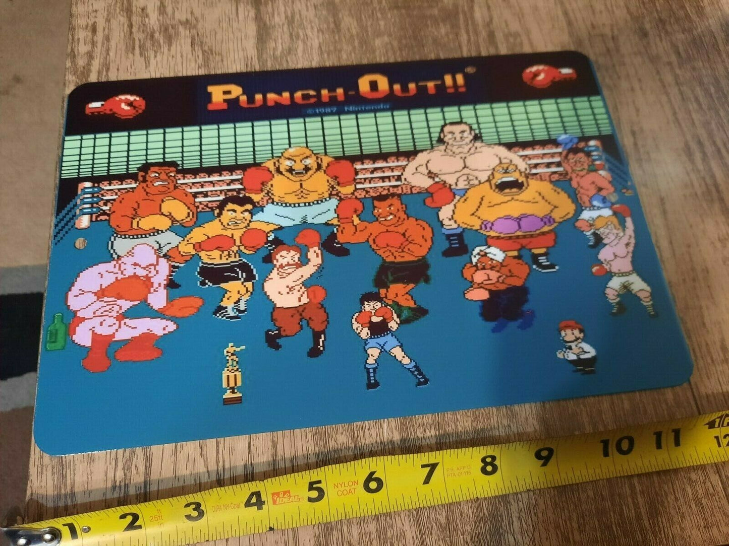 Punch Out 8x12 Metal Wall Sign Mike Tyson Fighting Boxing Arcade Video Game