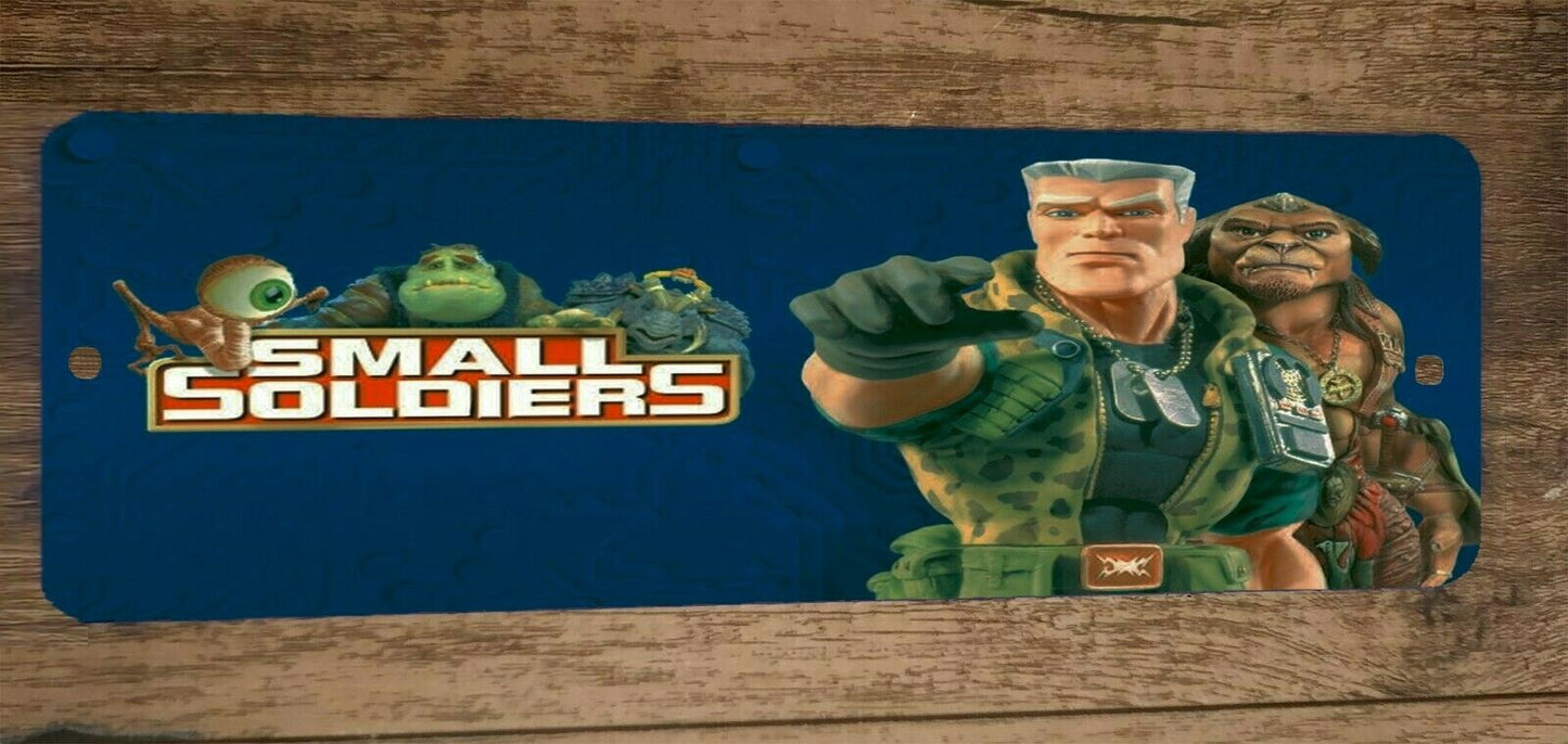 Small Soldiers Cartoon Movie 4x12 Metal Wall Sign Cartoon Movie