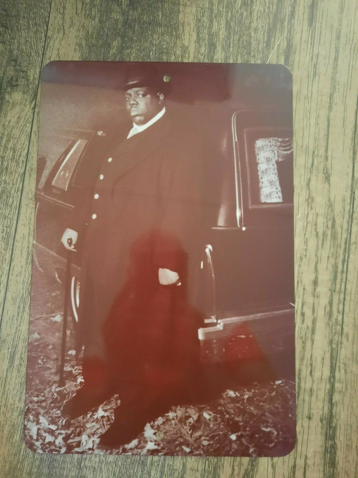 Notorious BIG Biggy Smalls 8x12 Metal Wall Sign Music