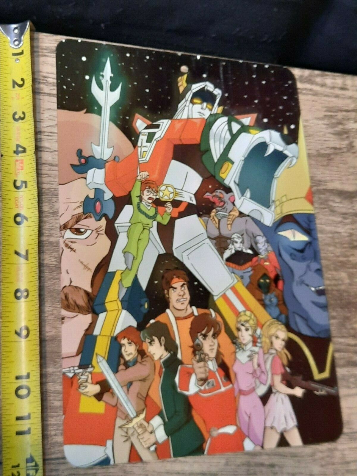 Voltron Defender of the Universe Retro 80s Cartoon 8x12 Metal Wall Sign