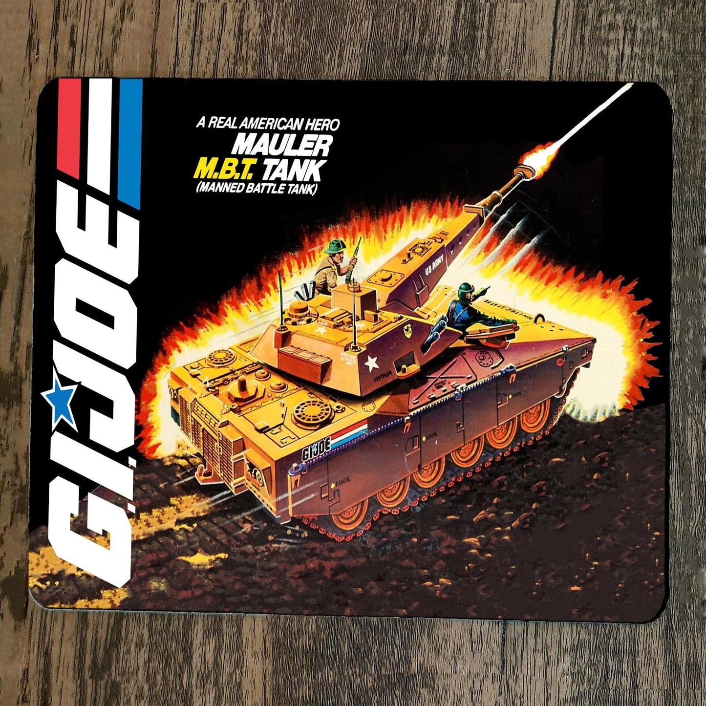 Mouse Pad GI Joe MBT Mauler Manned Battle Tank