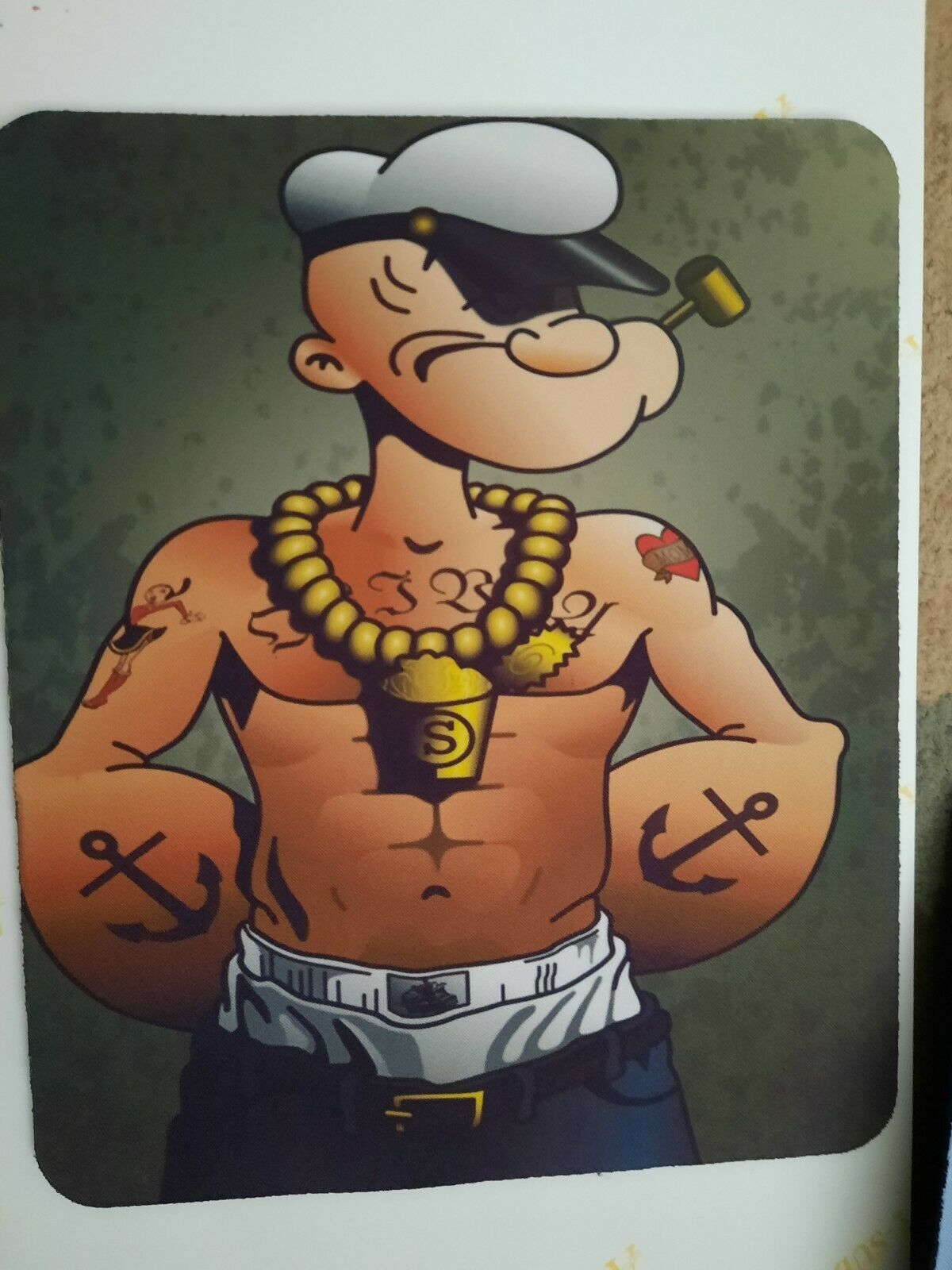 Popeye the Sailor Mouse Pad Classic Cartoon Misc Comics