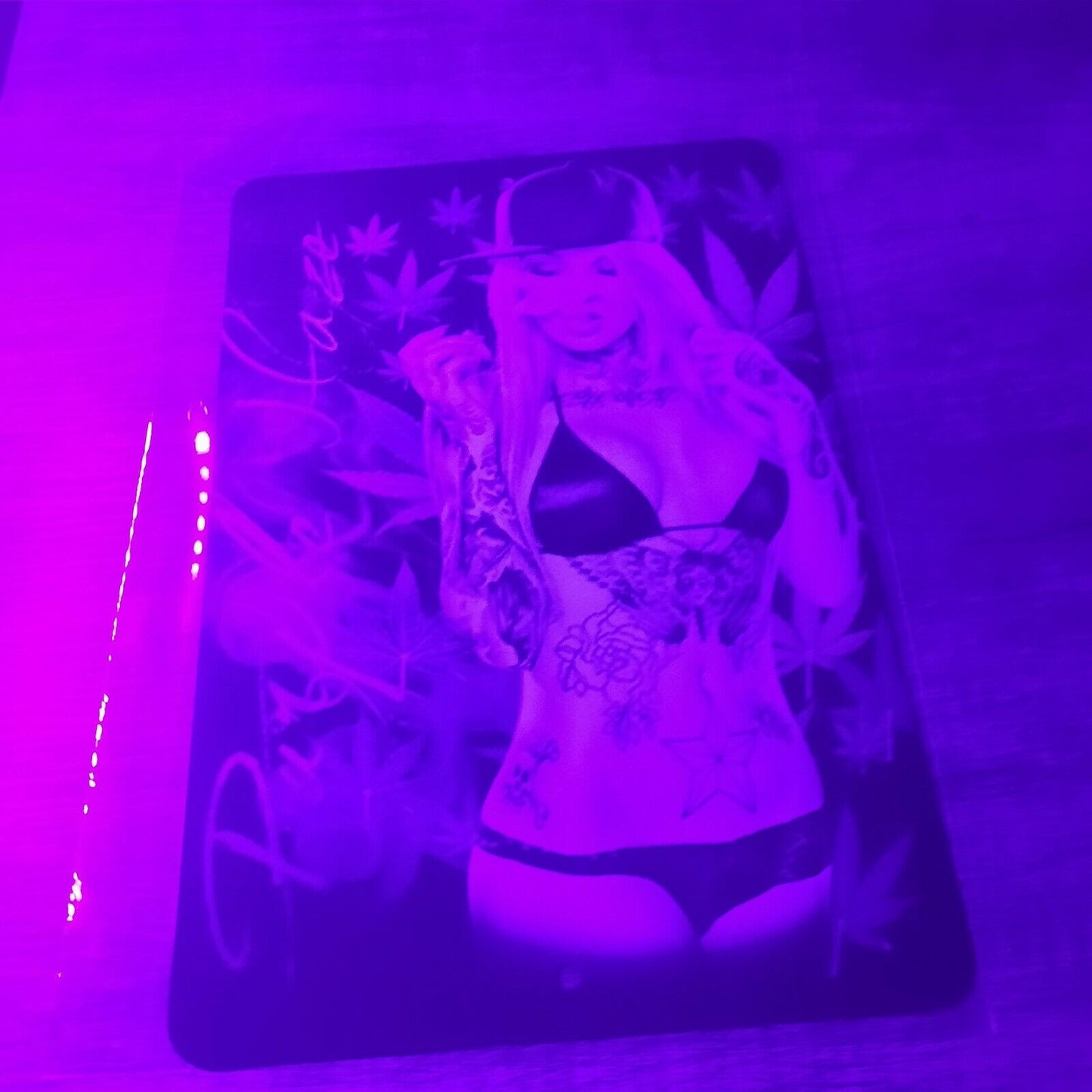 Purple Haze Misc Poster Style 8x12 Metal Wall Sign 420 Mary Jane