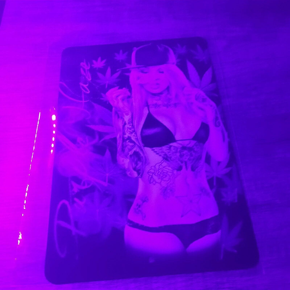 Purple Haze Misc Poster Style 8x12 Metal Wall Sign 420 Mary Jane
