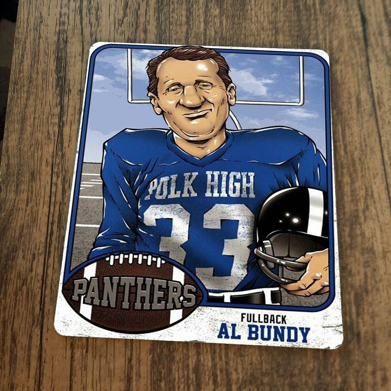 Al Bundy Polk Panthers Football Fullback Mouse Pad – Sign Junky