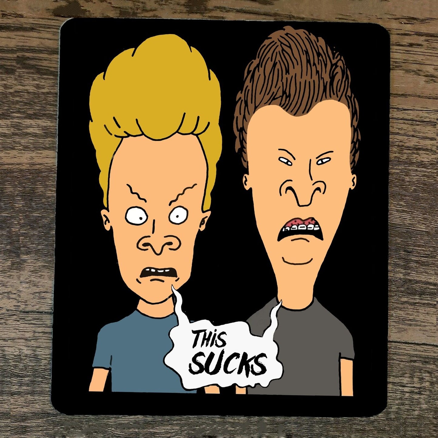 Mouse Pad This Sucks Beavis Butthead