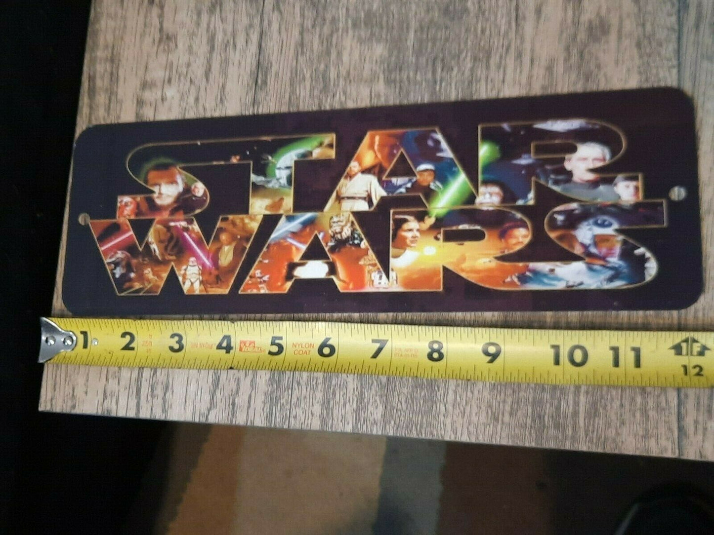 Star Wars Marquee Banner 4x12 Metal Wall Sign #2