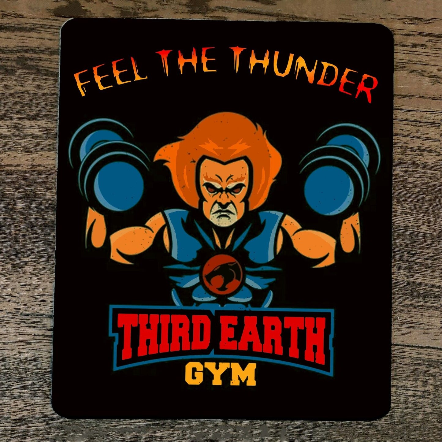 Mouse Pad Feel The Thunder Third Earth Gym Thundercats