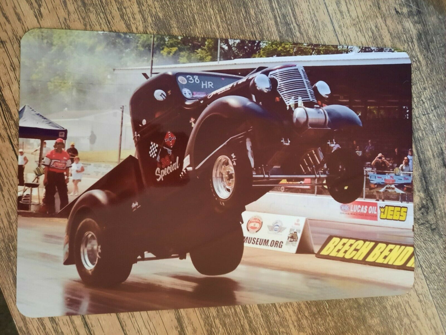38 Special Pickup Truck Gasser Hot Rod 8x12 Metal Wall Car Sign garage poster