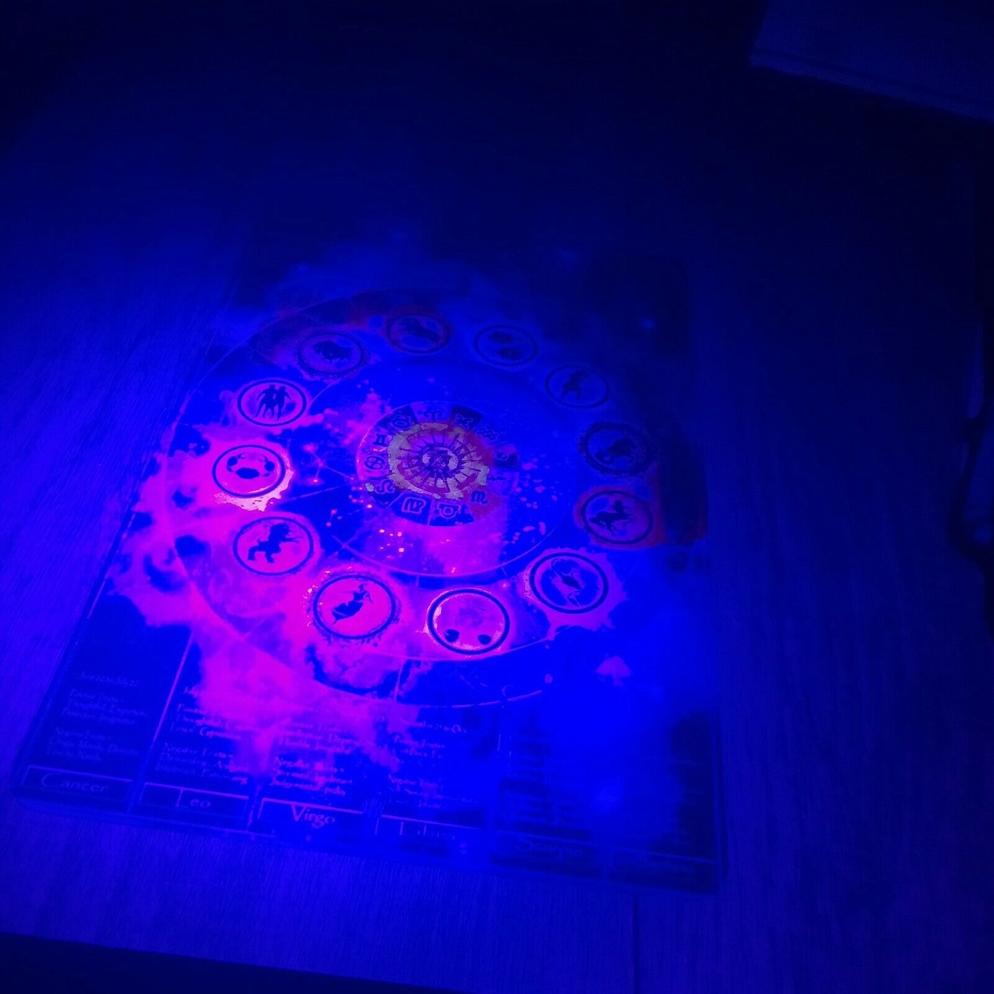 Zodiac Astrology Signs Spiritual Poster Style 8x12 Metal Wall Sign