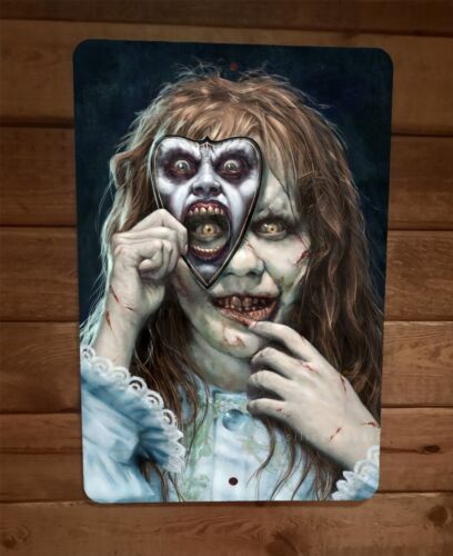 Exorcist Artwork 8x12 Metal Wall Sign Movie Poster