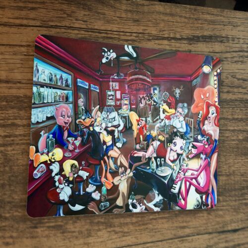 Drunk Looney Tunes Classic Cartoon Mouse Pad