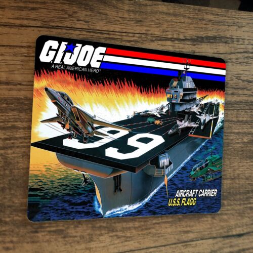 GI Joe USS Flagg Aircraft Carrier Mouse Pad