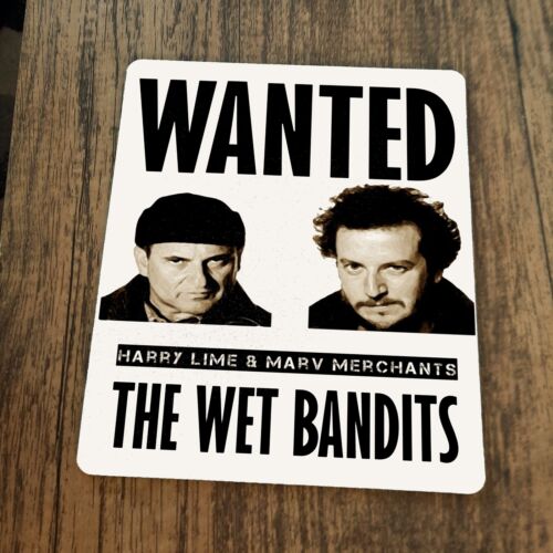 Wanted Wet Bandits Mouse Pad Home Alone