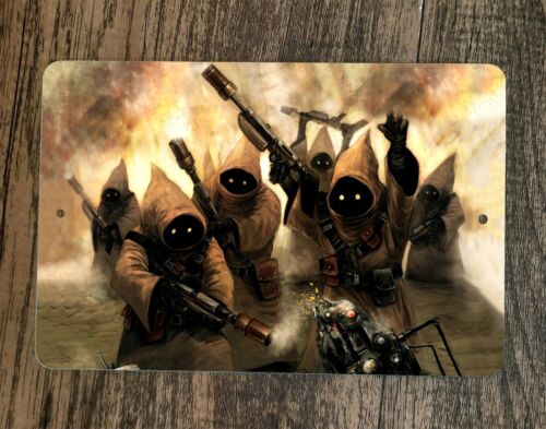 Star Wars Jawas Arwork 8x12 Metal Wall Sign Poster
