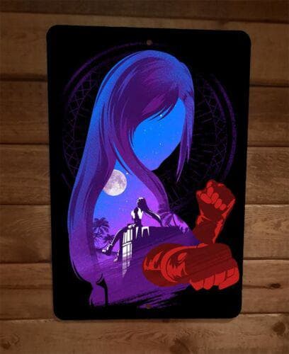 Tifa Lockhart Final Fantasy 7 FFVII 8x12 Metal Wall Sign Poster Video Game