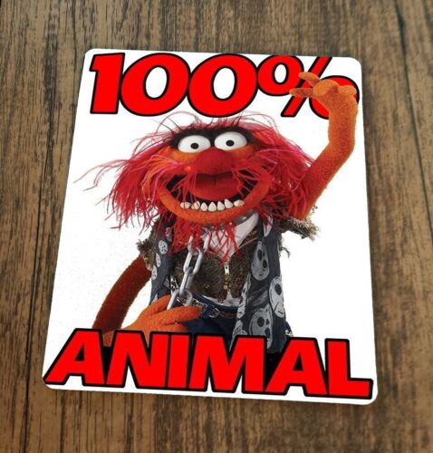 100% Animal Retro 80s Mouse Pad