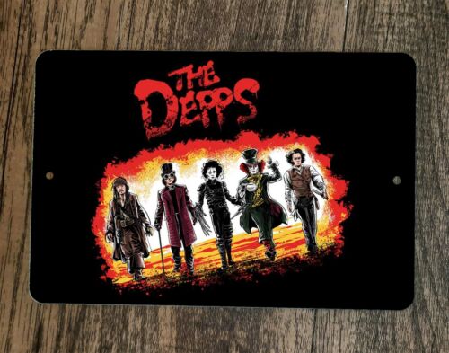 The Depps Johnny 8x12 Metal Wall Sign Poster