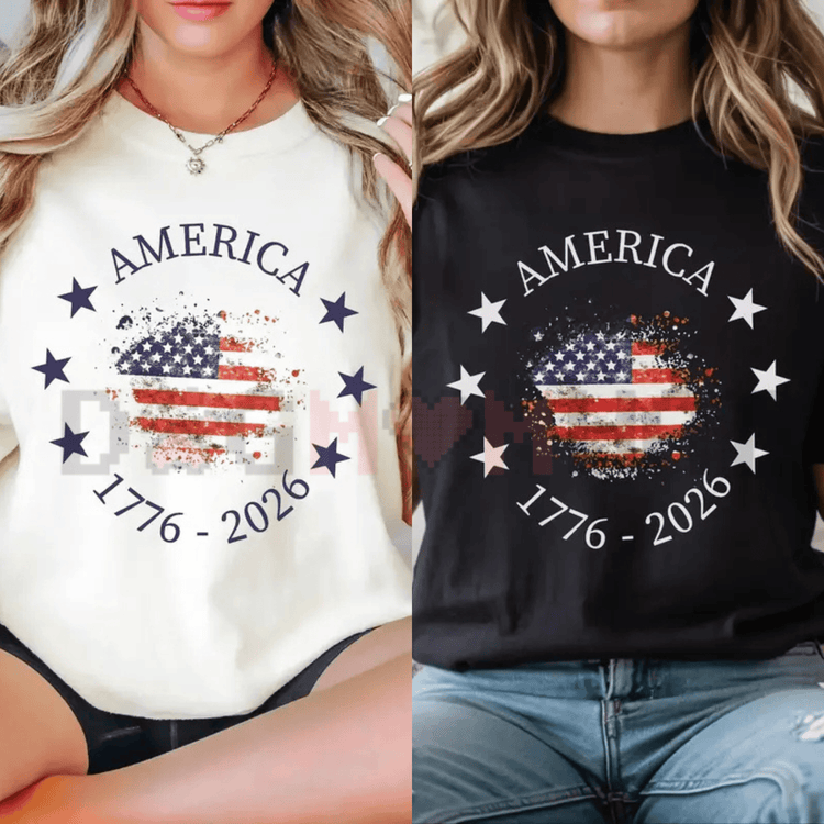 America 250th Anniversary T-Shirt – Vintage 1776 USA Flag Graphic Tee