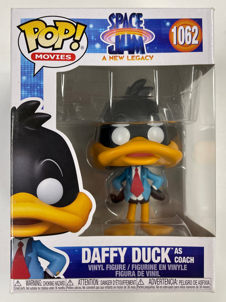 Funko Pop! Movies Daffy Duck As Coach #1062 Space Jam A New Legacy Looney Tunes