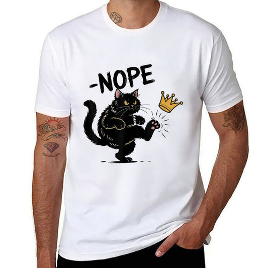 No King Lives Here No Kings in America Since 1776  Trendy Pattern T-Shirt