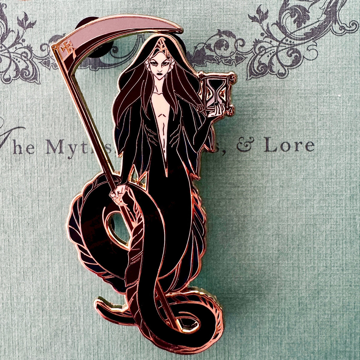 Enamel Pin - Saturn Celestial Mermaid